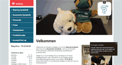 Desktop Screenshot of dine-dyr.dk